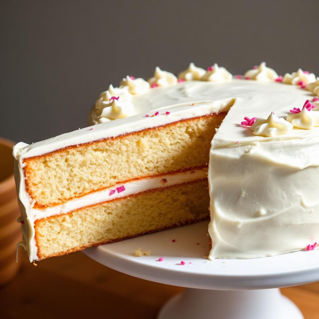 Classic Vanilla Buttercream Layer Cake