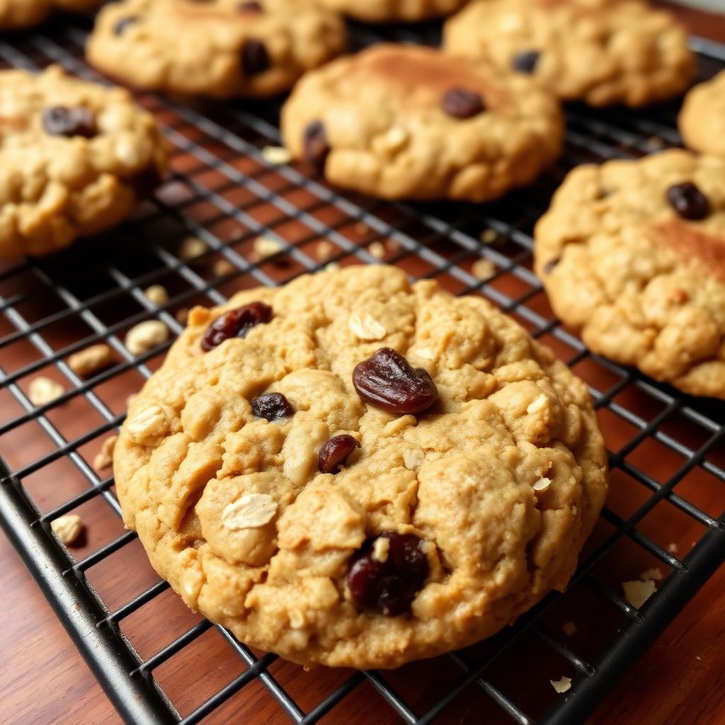 Old-Fashioned Chewy Oatmeal Raisin Cookies