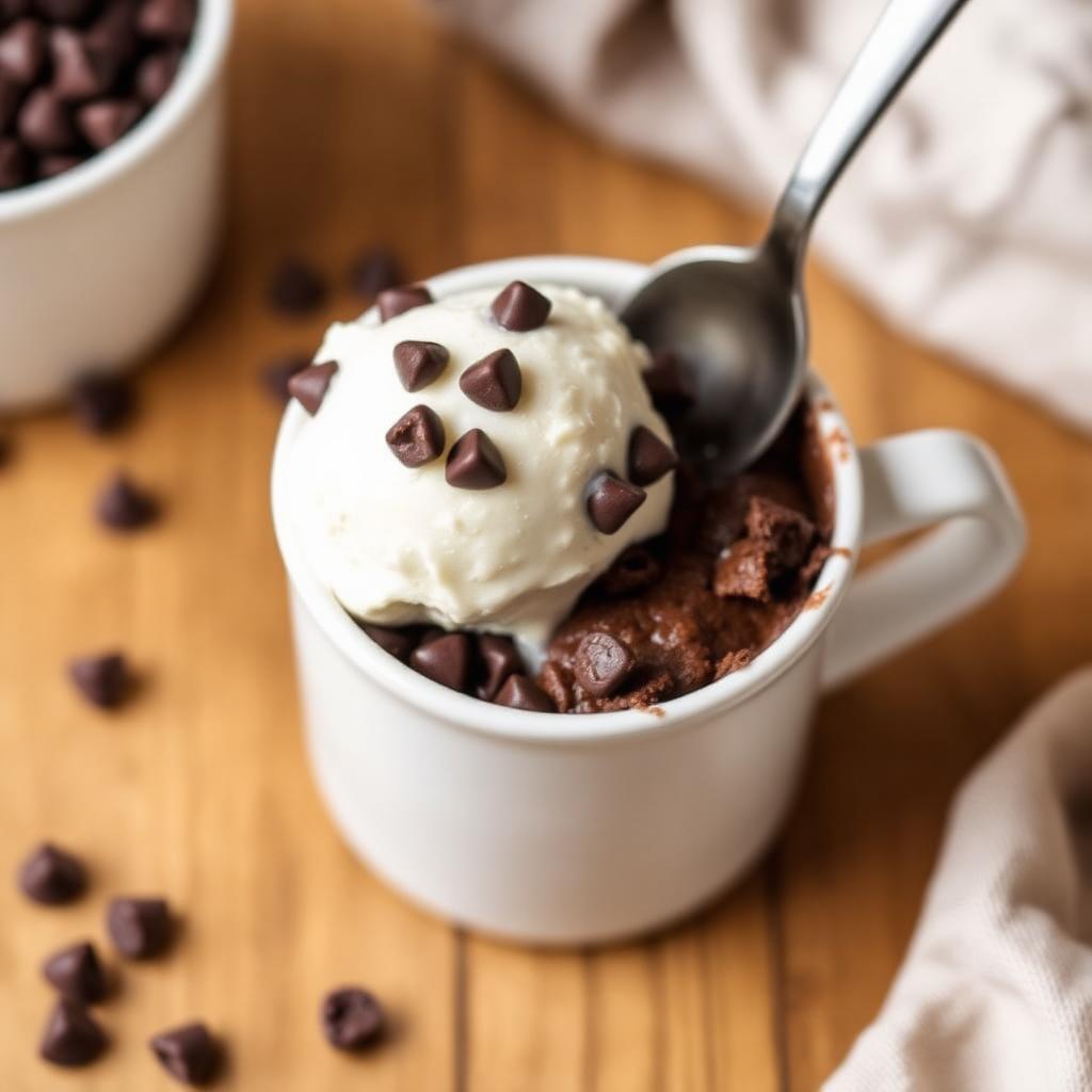 5-Minute Microwave Mug Brownie