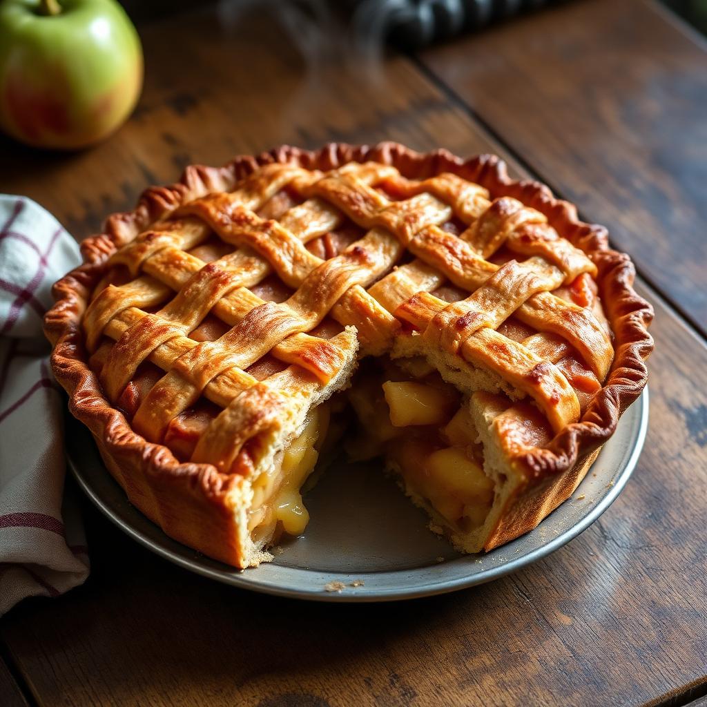 Old-Fashioned Double-Crust Apple Pie