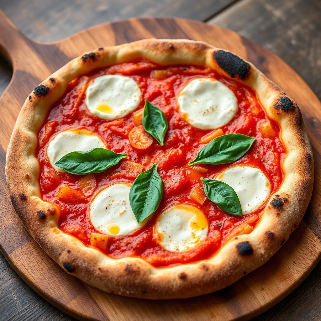Classic Homemade Margherita Pizza
