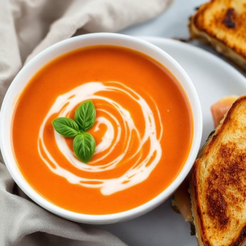 Creamy Tomato Basil Soup